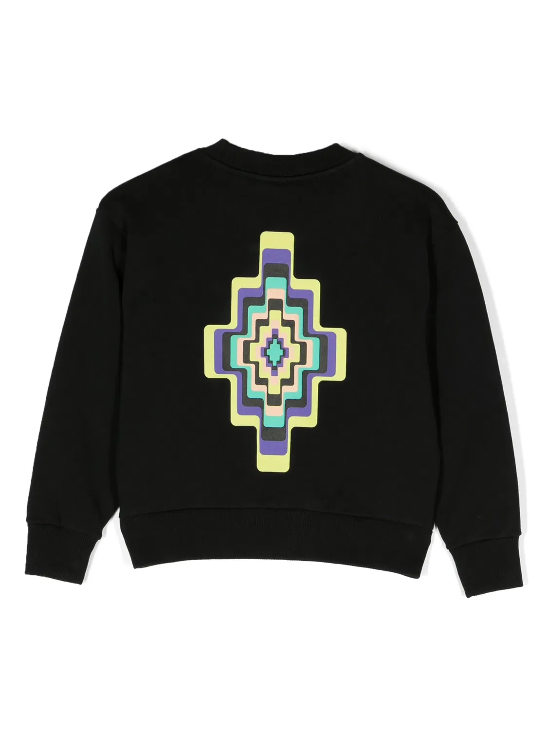 Свитшот с длинными рукавами и слоганом Marcelo Burlon County of Milan, черный — фото 2