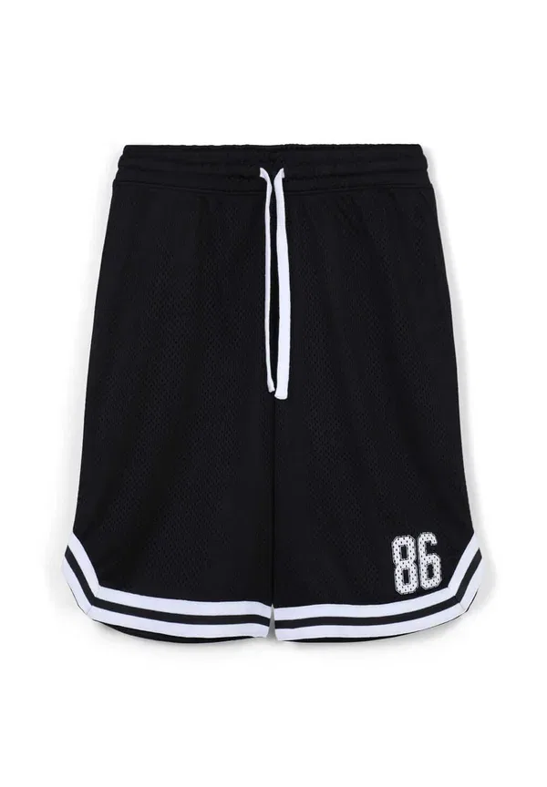 Брюки из сетчатой ткани Tracksuit bottoms Terranova, черный — фото 4