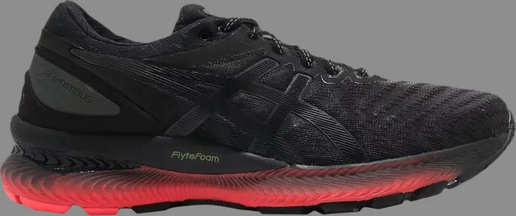 

Кроссовки wmns gel nimbus 22 lite-show 'black red' Asics, черный