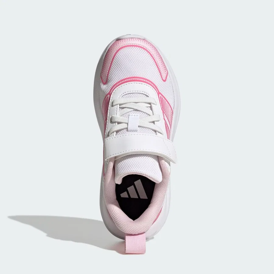 Детские кроссовки с эластичными шнурками Tensaur Run 4.0 adidas, Черный — фото 3