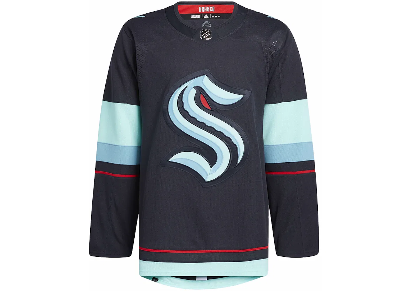 Мужская футбольная джерси с длинным рукавом Adidas Kraken Home Authentic, Midnight Blue