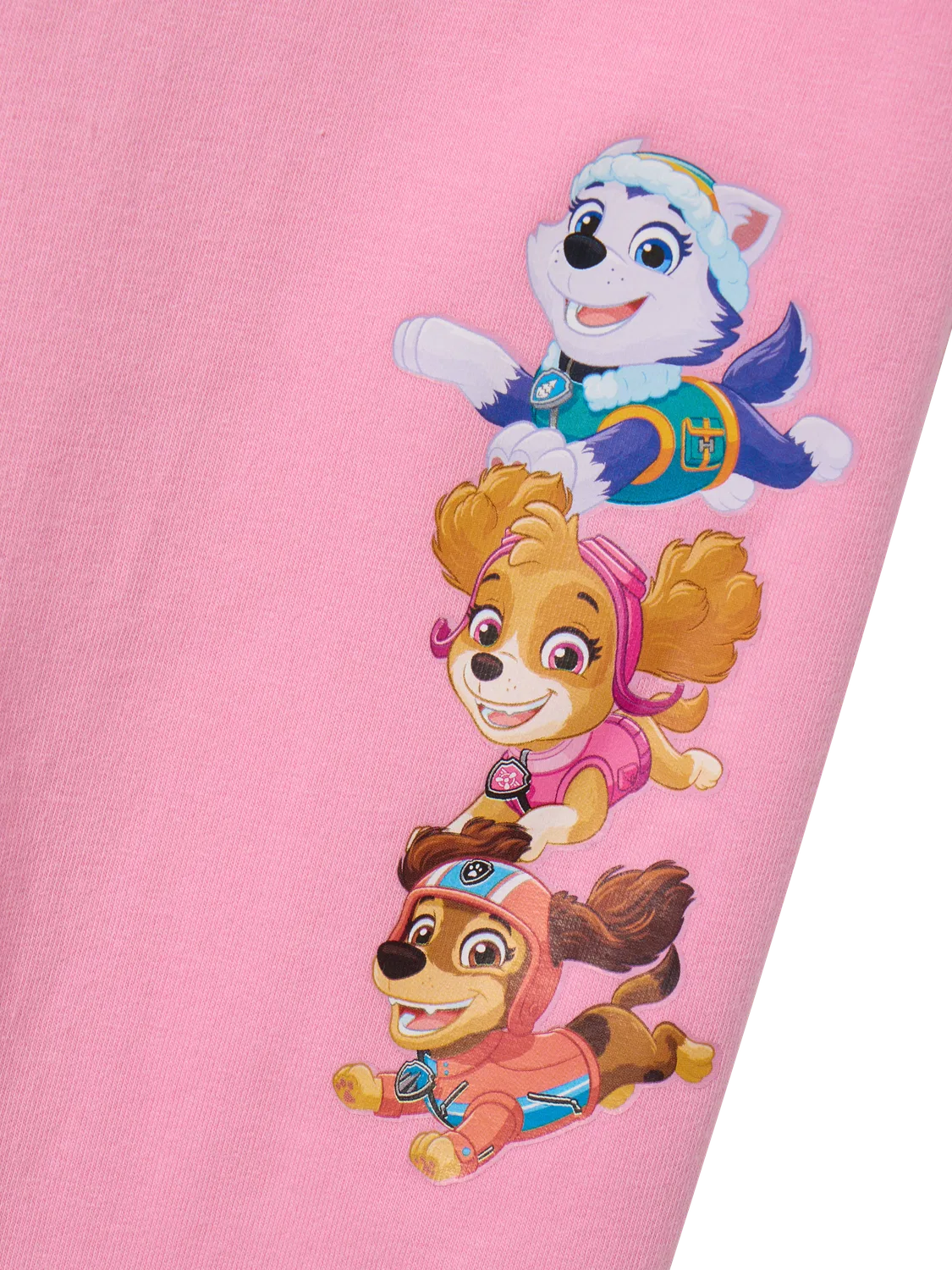 Детские леггинсы с принтом PAW Patrol, розовый — фото 3