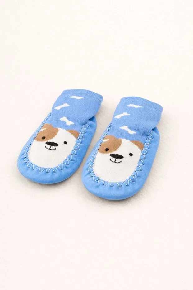 Детские носки с принтом Basics Numix Baby Kids, Blue — фото 4