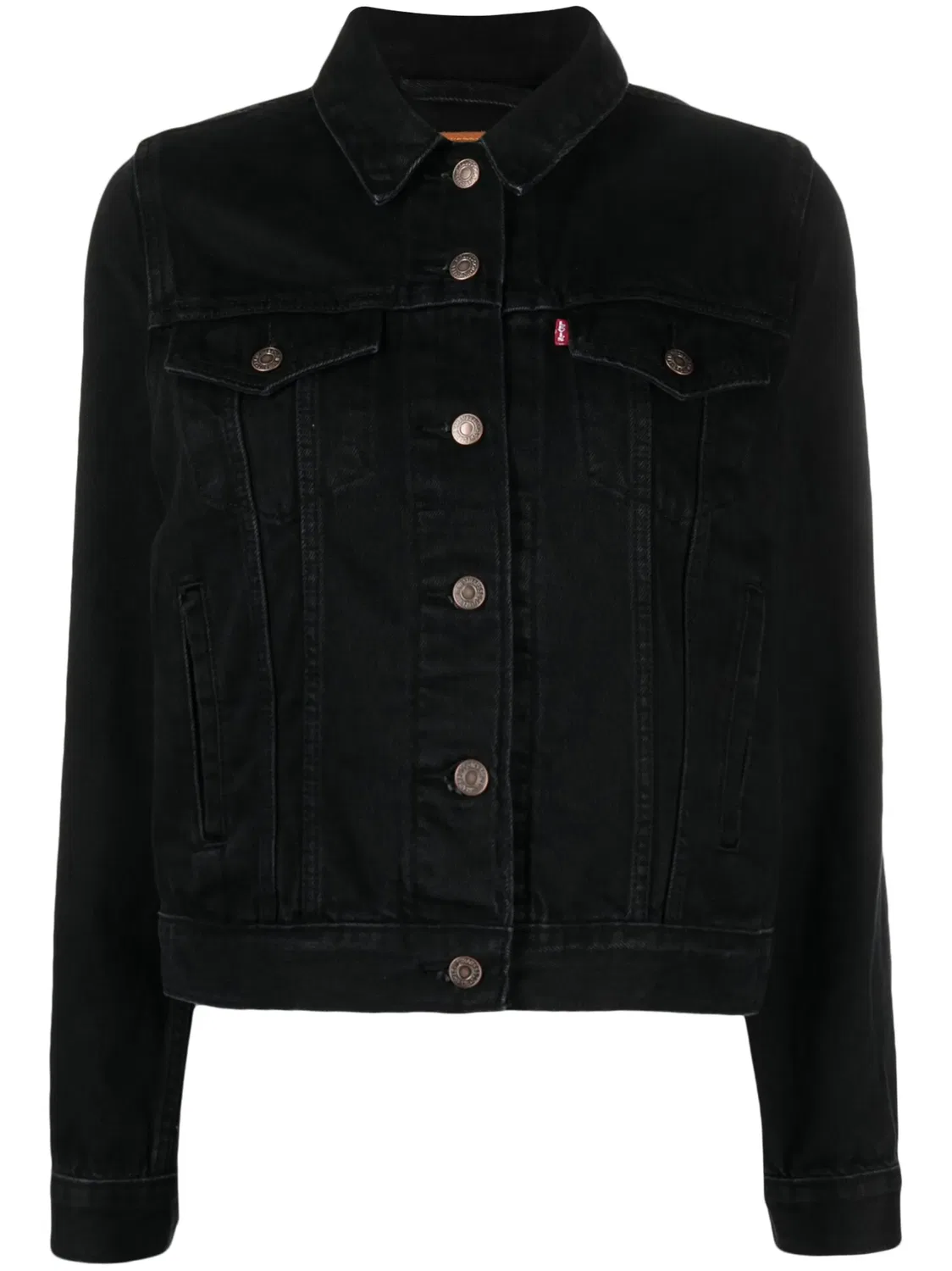 Джинсовая куртка Trucker черная Levi's, черный