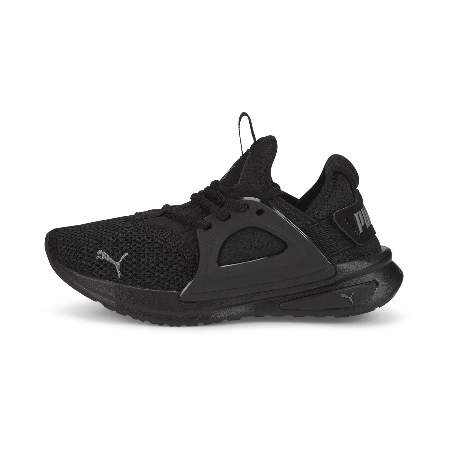 Детские кроссовки для мальчиков с мягкой подошвой Enzo Evo Softride PUMA, Black Castle