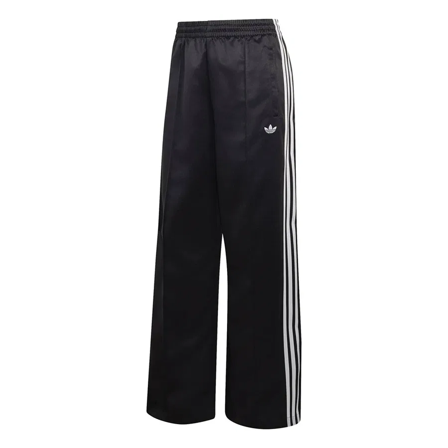 Женские спортивные штаны свободного кроя из сатина adidas Sst Loose Tp, Черный