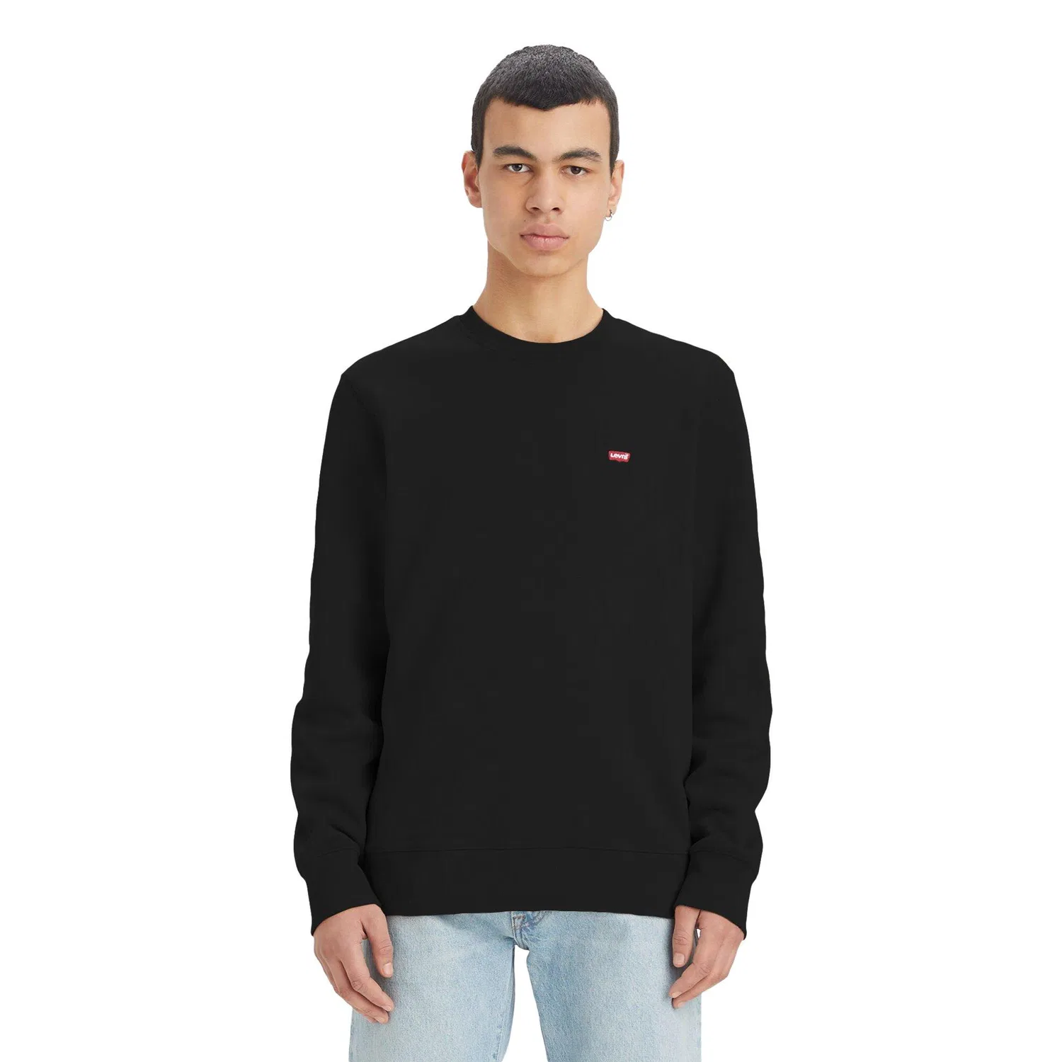 Мужской свитшот с длинным рукавом The Original Housemark Crew Levi's, Schwarz — фото 4