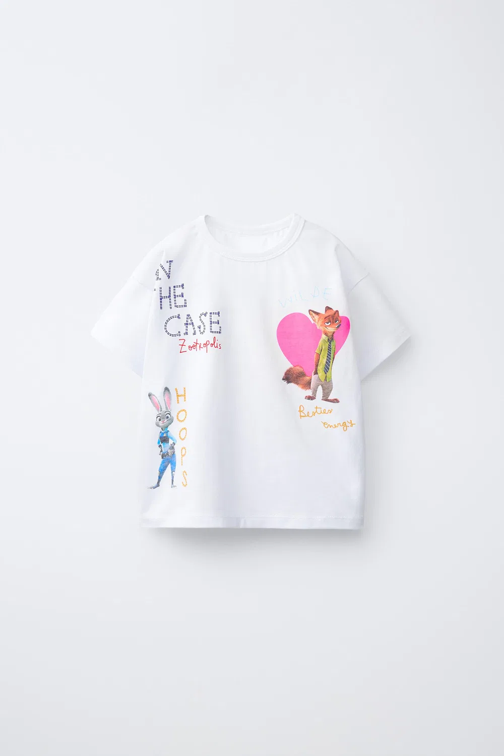 Футболка «Зверополис» Disney ZARA, White