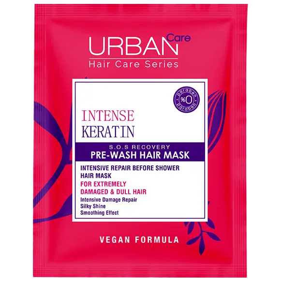 

Urban Care Intense Keratin регенерирующая маска для волос, 50 ​​мл
