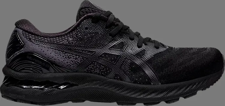 

Кроссовки gel nimbus 23 2e wide 'black' Asics, черный