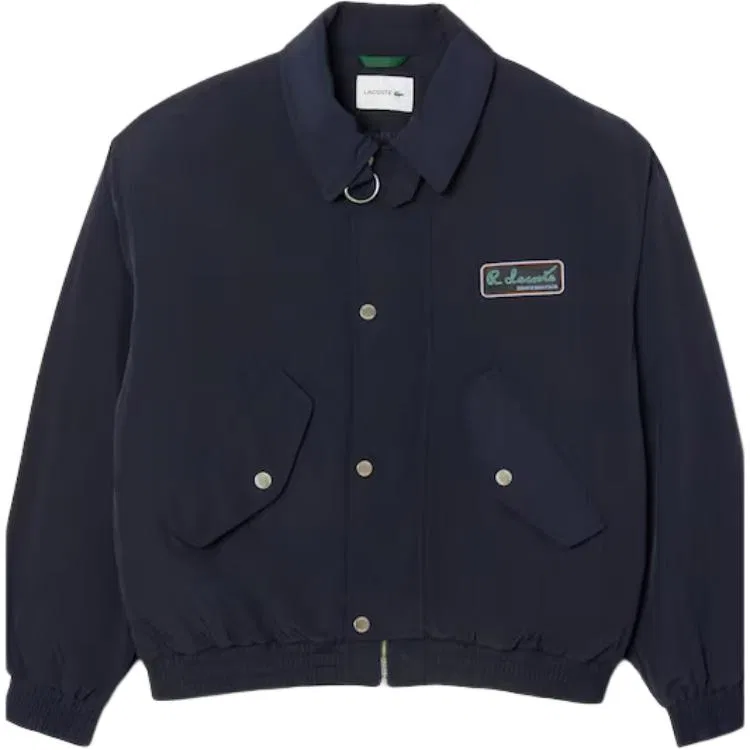Мужская куртка-блузон на пуговицах Lacoste, Sierra Blue
