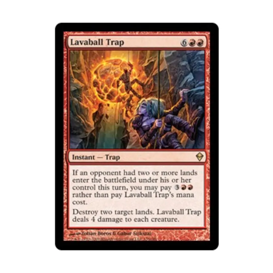 

CCG Ловушка из лавабола (клавиша R), MTG - Zendikar
