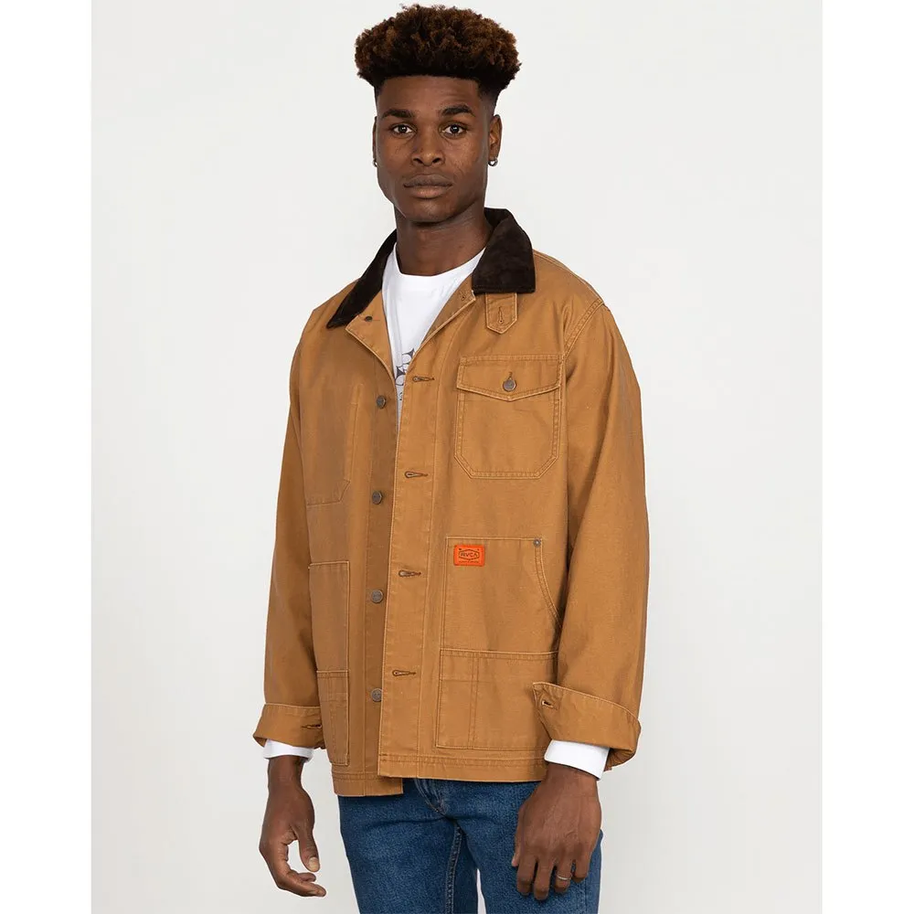 

Куртка Rvca Chainmail Chore, коричневый