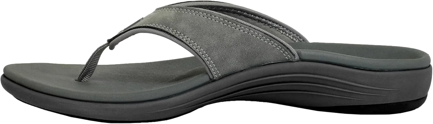 Шлепанцы REVITALIGN mens Yumi, серый