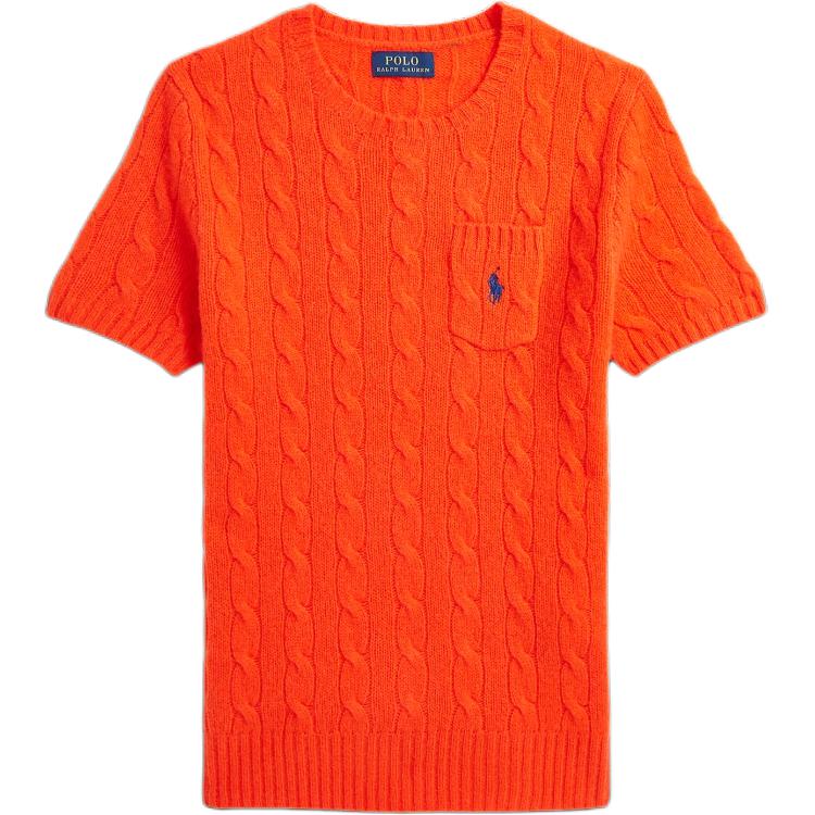 

Короткий свитер Polo Ralph Lauren, оранжевый