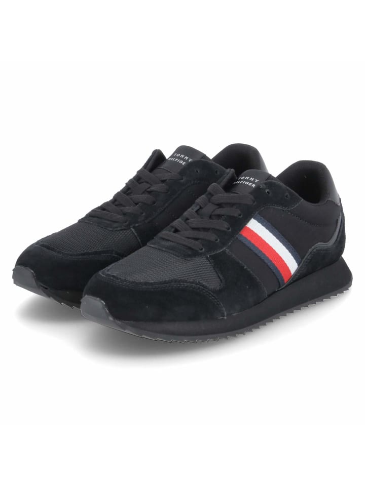 

Кроссовки на шнуровке Tommy Hilfiger, черный