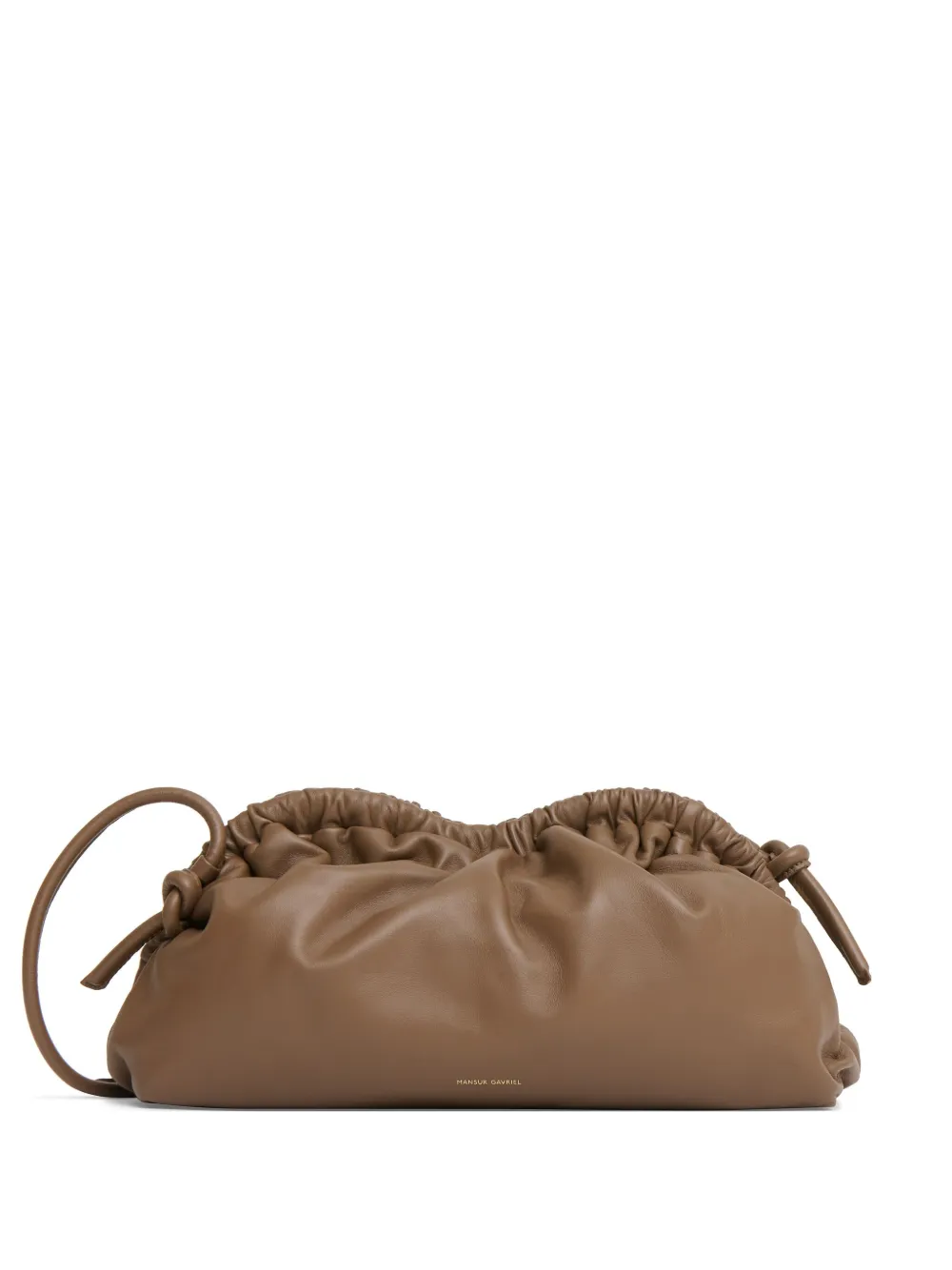 

Большой клатч Cloud Mansur Gavriel, коричневый