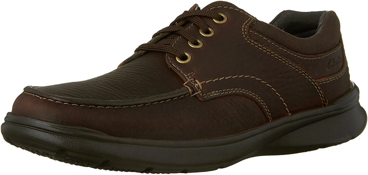 Мужские оксфорды Clarks Cotrell Edge, коричневые, маслянистые, размер 11 M (США)