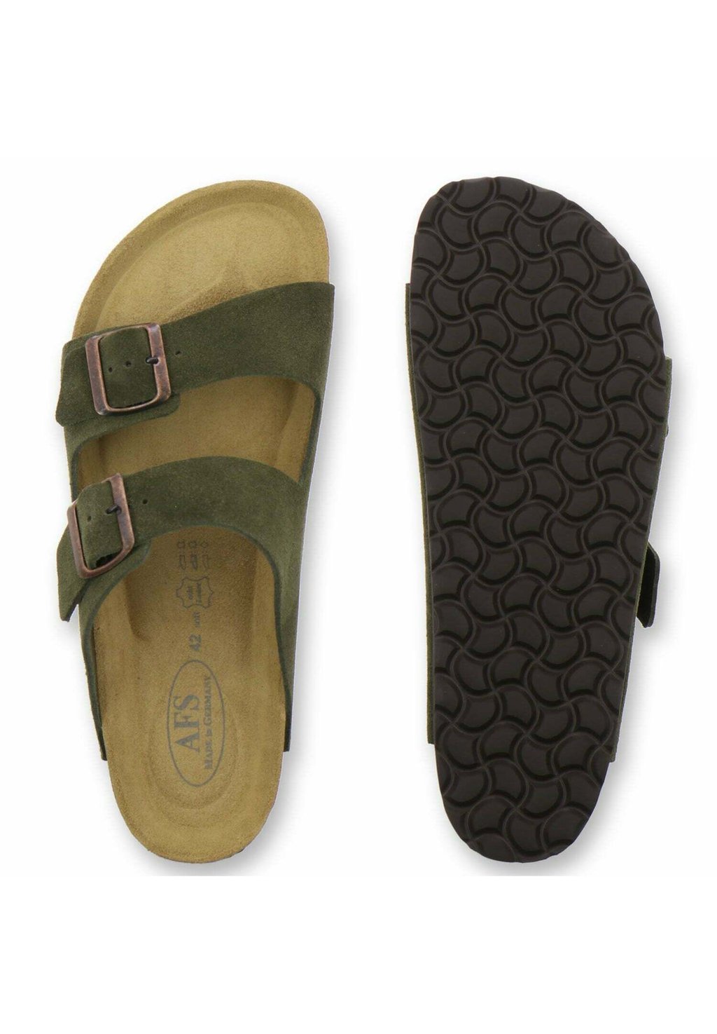 

Мюли AFS Schuhe, темно-зеленый