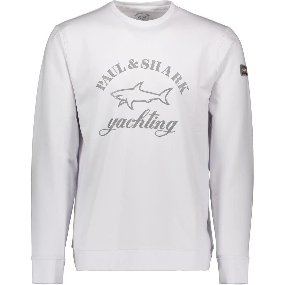 

Мужская белая яхтенная толстовка Paul & Shark