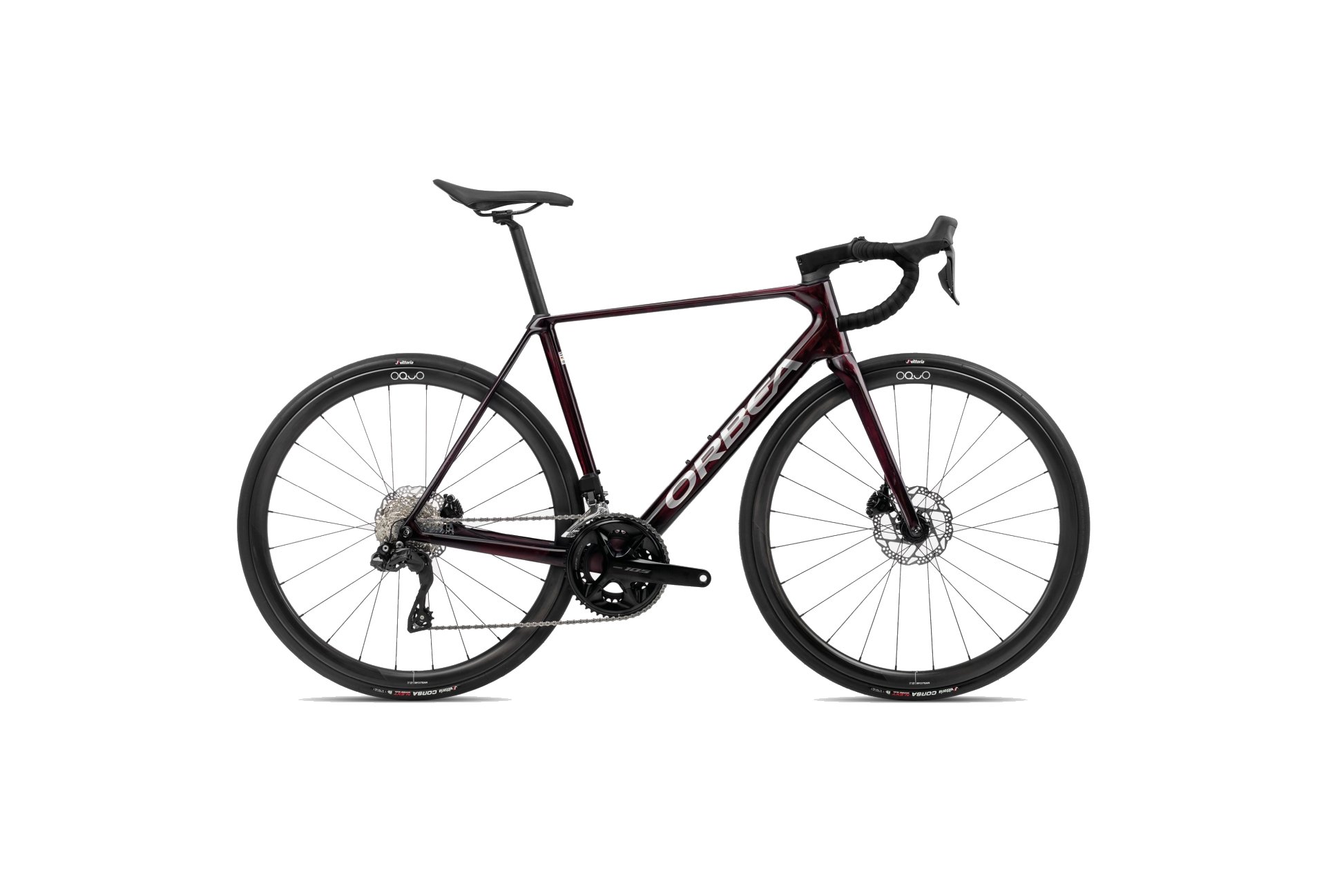 

Шоссейный велосипед Orbea Orca m35i - 28 дюймов - diamant, rot | wine red - titanium (gloss)