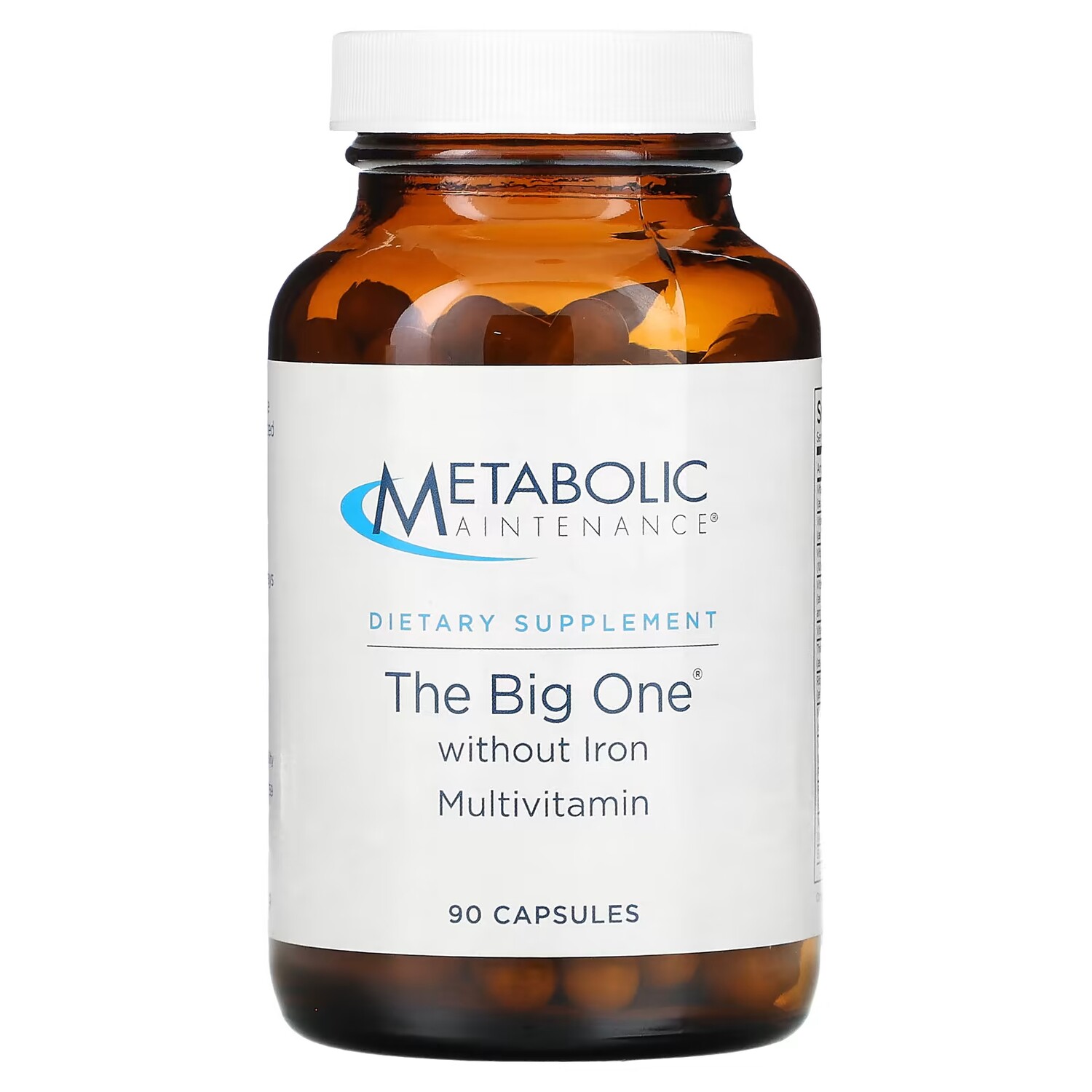 

Метаболическое обслуживание The Big One без железа, 90 капсул Metabolic Maintenance