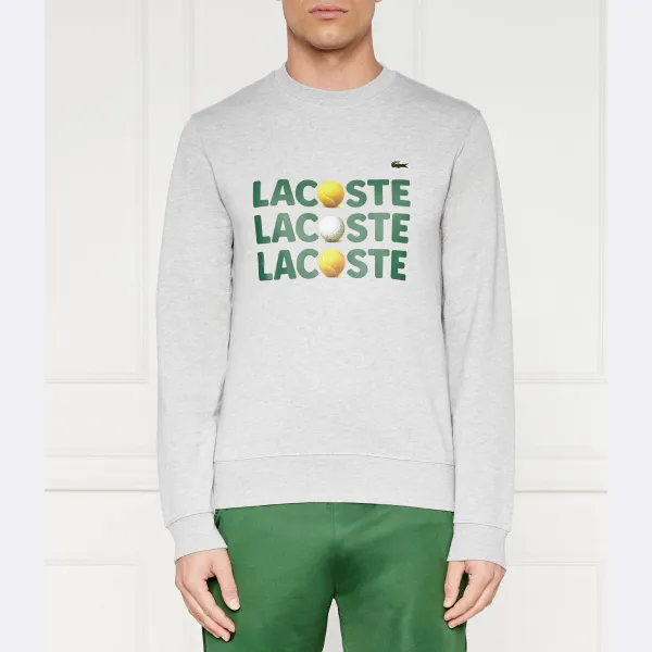 

Толстовка обычного кроя Lacoste, серый