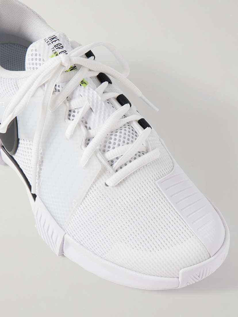 Кроссовки Zoom gp challenge 1 с резиновой отделкой из сетки Nike, белый — фото 4