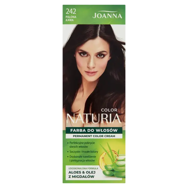 

Краска для волос 242 жареный кофе, 1 упаковка. Joanna Naturia color, цвет 242 palona kawa