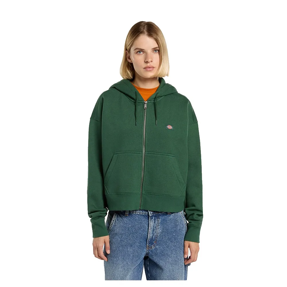 

Толстовка Dickies Oakport full zip, зеленый