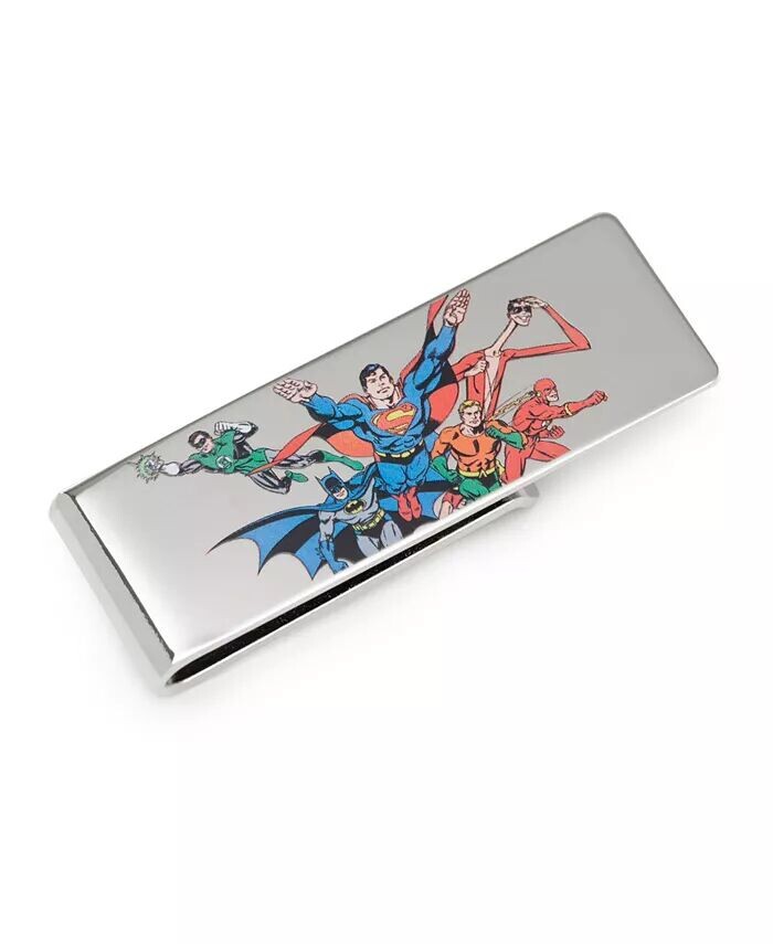 

Мужской зажим для денег Лиги справедливости DC Comics, серый