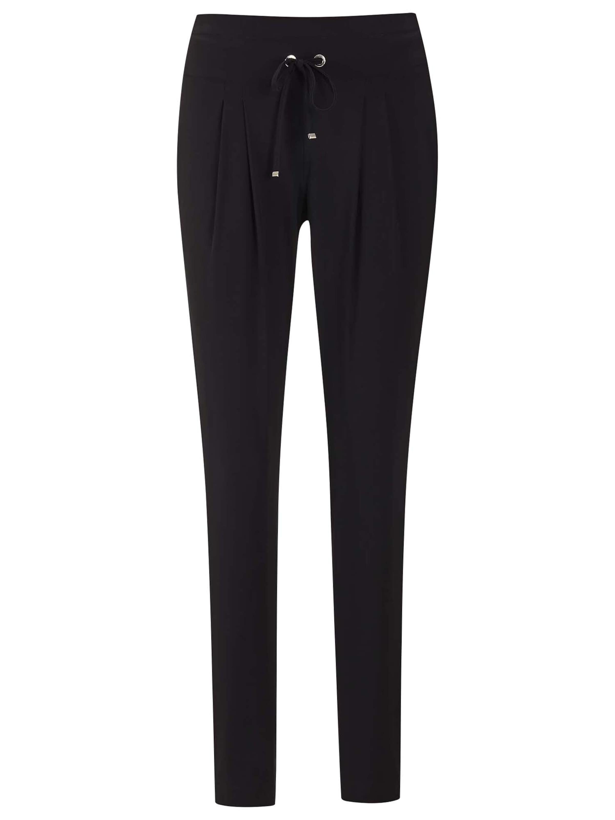 

MADELEINE Брюки с зауженным кроем и складками спереди в темно-синем цвете