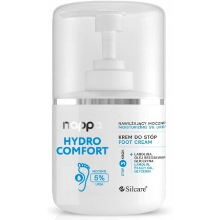 

Крем для ног Pedicure System Nappa с 5% мочевиной 250мл, Silcare