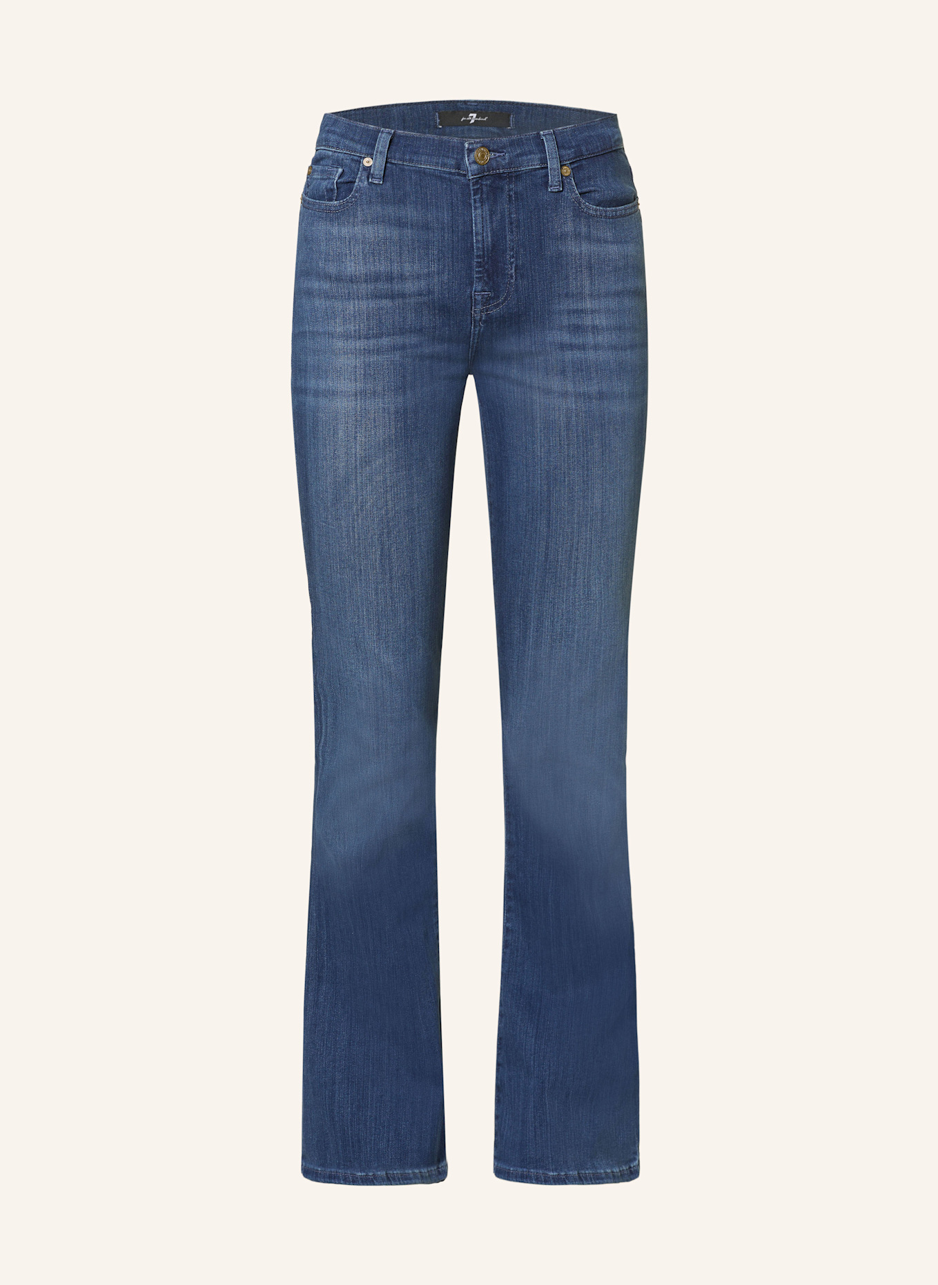 

Джинсы Bootcut али 7 For All Mankind, мультиколор