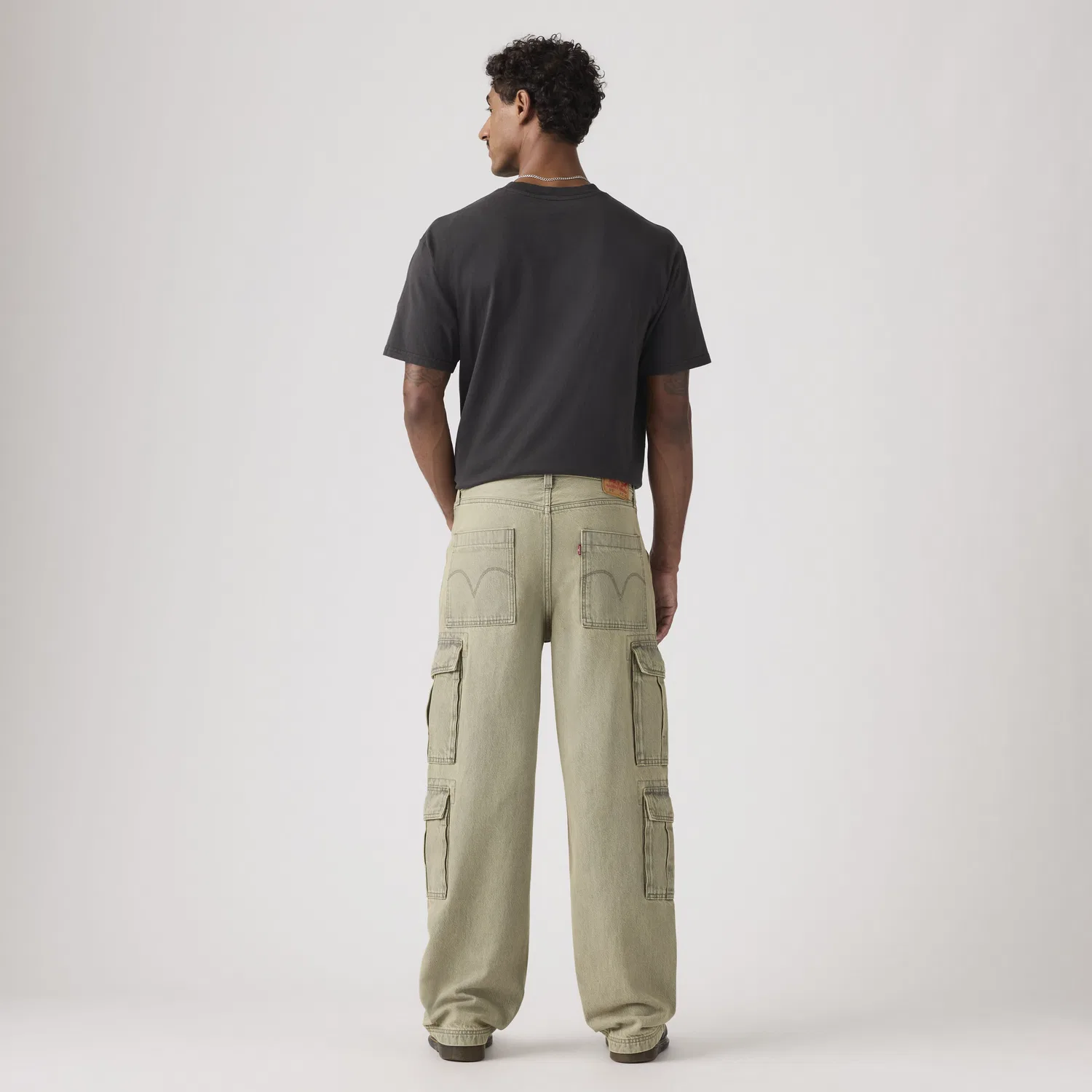Мужские джинсы-карго свободного кроя 578 Levi's, Grey — фото 3