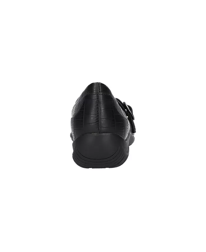 Коричные удобные слипоны Comfort Slip Ons Easy Street, черный — фото 4