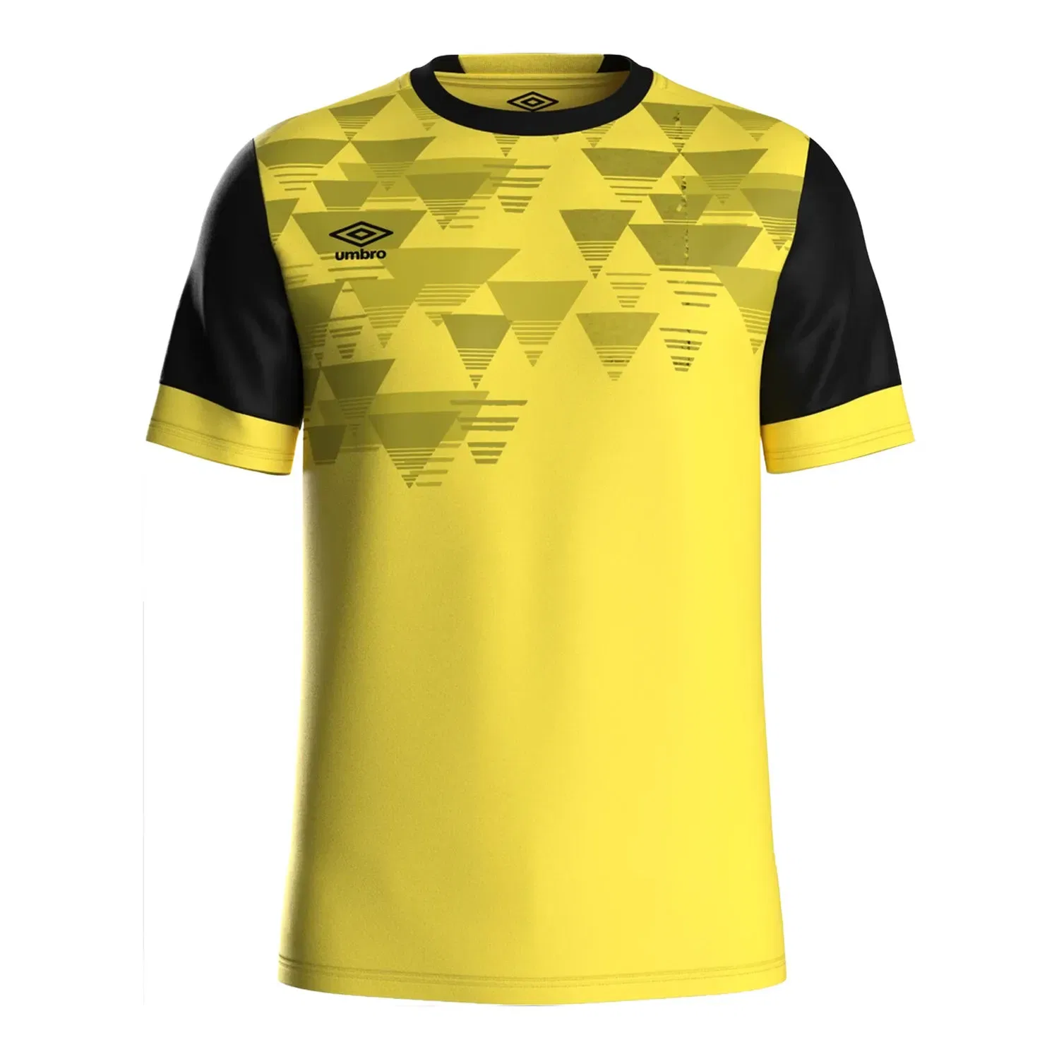 Футболка с принтом Umbro, ярко-желтый