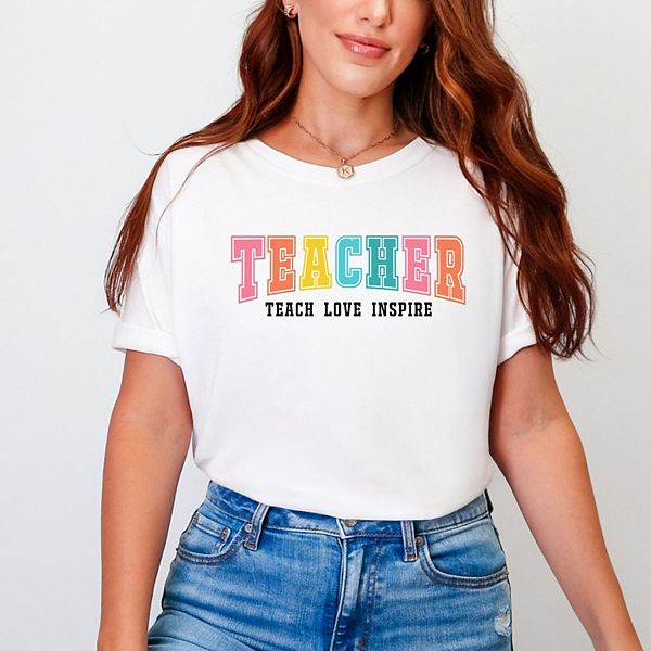 

Футболка Teacher bright varsity garment dyed Simply Sage Market, White, Белый, Футболка Teacher bright varsity garment dyed Simply Sage Market, White