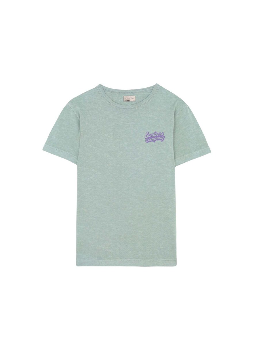 

Классическая футболка Scalpers Shirt SLUB, синий