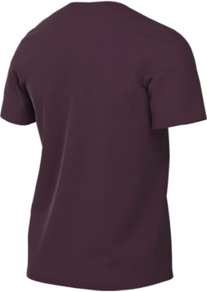 Мужская футболка Nike Team Legend с коротким рукавом, Dri-Fit, Deep Maroon — фото 2