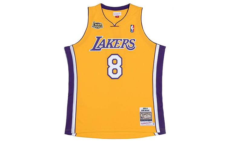 

Майка баскетбольная унисекс желтая Mitchell Ness