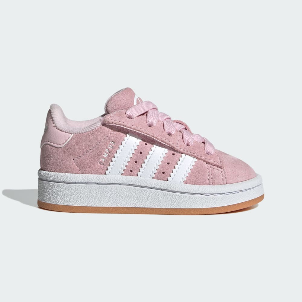 

Кроссовки Adidas Campus 00s Comfort Closure Elastic Lace Shoes Kids, цвет Clear Pink/Cloud White/Gum