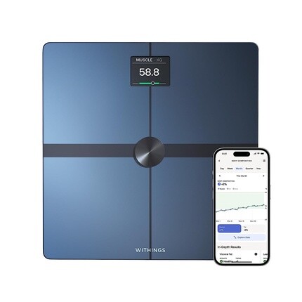 

Точные весы Withings Body Smart для измерения веса тела и процента жира, цифровые весы для ванной комнаты с Wi-Fi и Bluetooth, черные, Серый, Точные весы Withings Body Smart для измерения веса тела и процента жира, цифровые весы для ванной комнаты с Wi-Fi