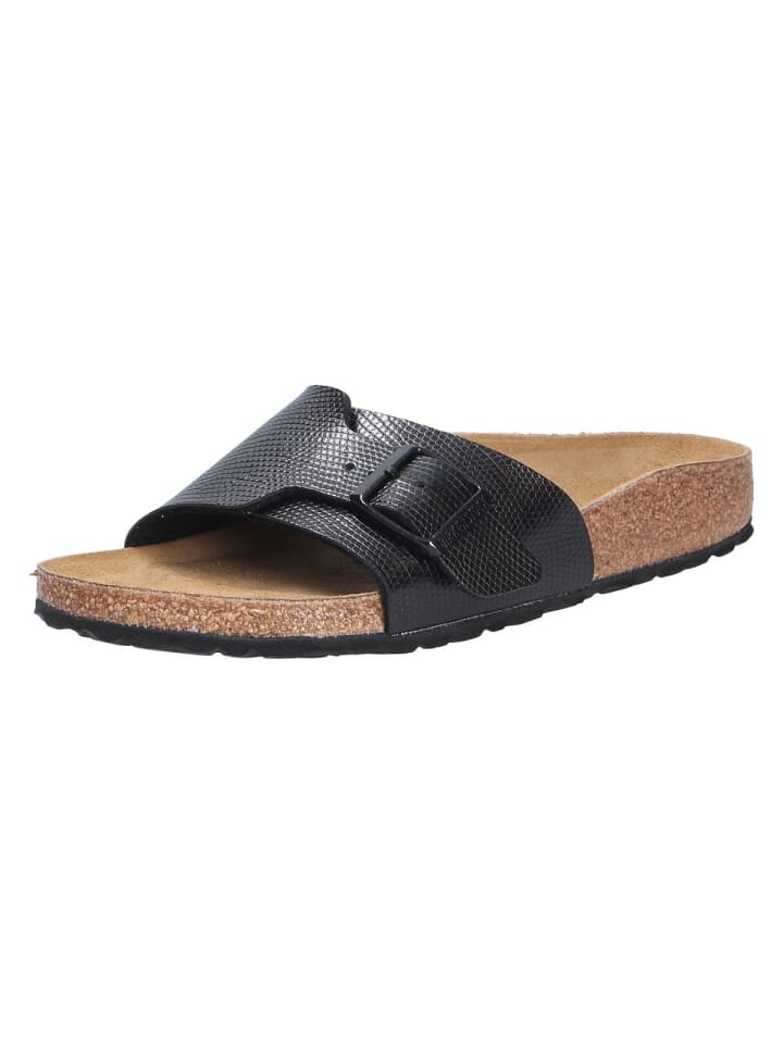 

Мюли Birkenstock Tieffußbett Pantolette CATALINA BF, черный