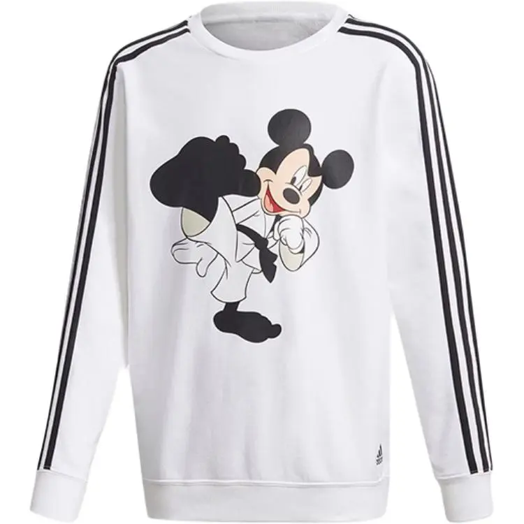 Детская белая футболка Disney Casual Sportswear Adidas для детей 3-7 лет — фото 3