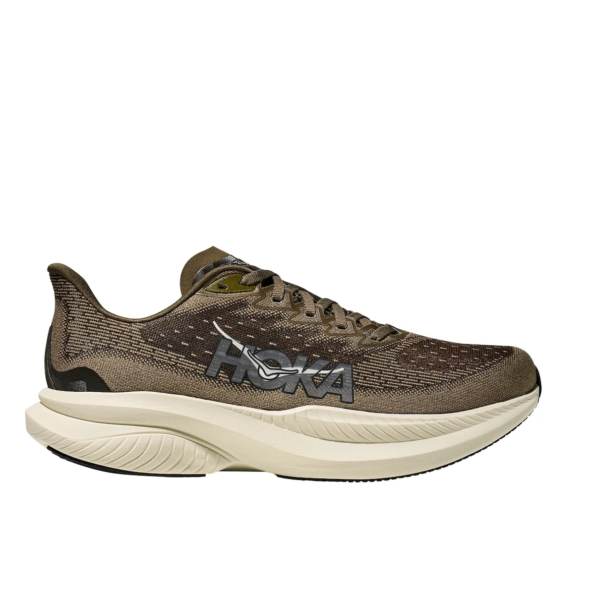 

Беговые кроссовки Mach 6 для мужчин Hoka, оливковый