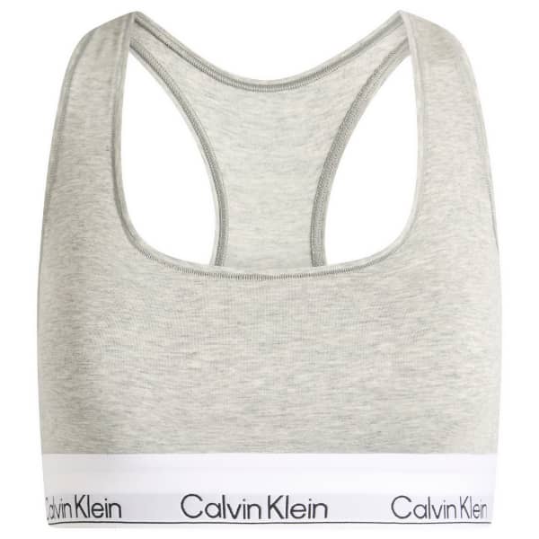 

Бралетт Icon без подкладки Calvin Klein, серый heather