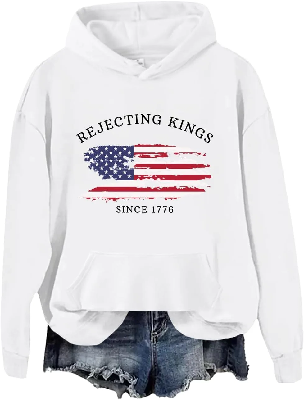 

Толстовка Rejecting Kings Since 1776 JWVEL