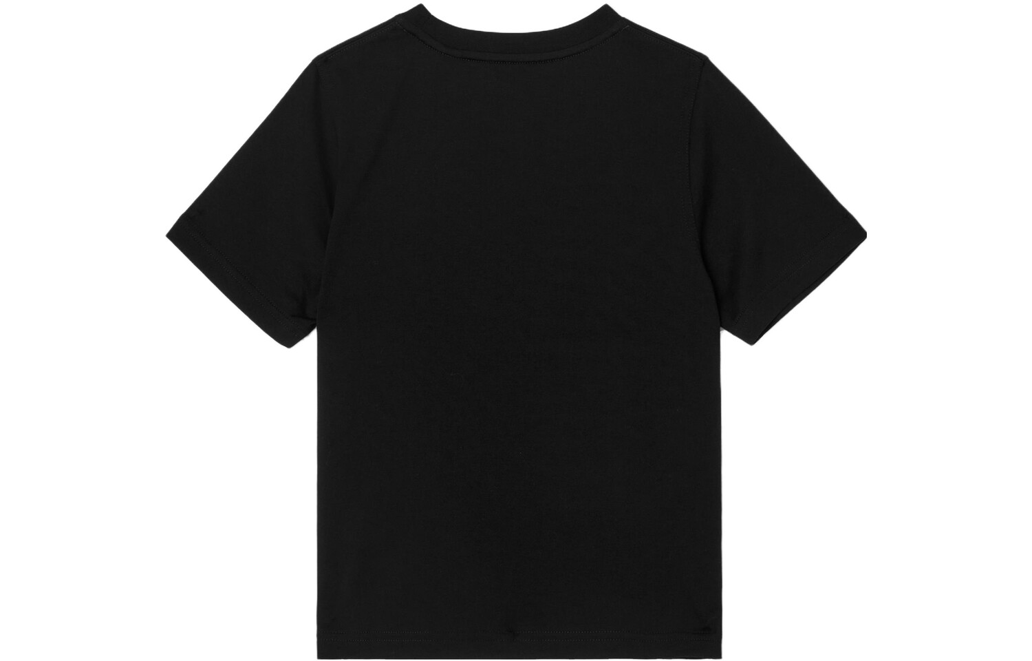 Burberry Kids Футболка с круглым вырезом и логотипом, цвет Black — фото 2