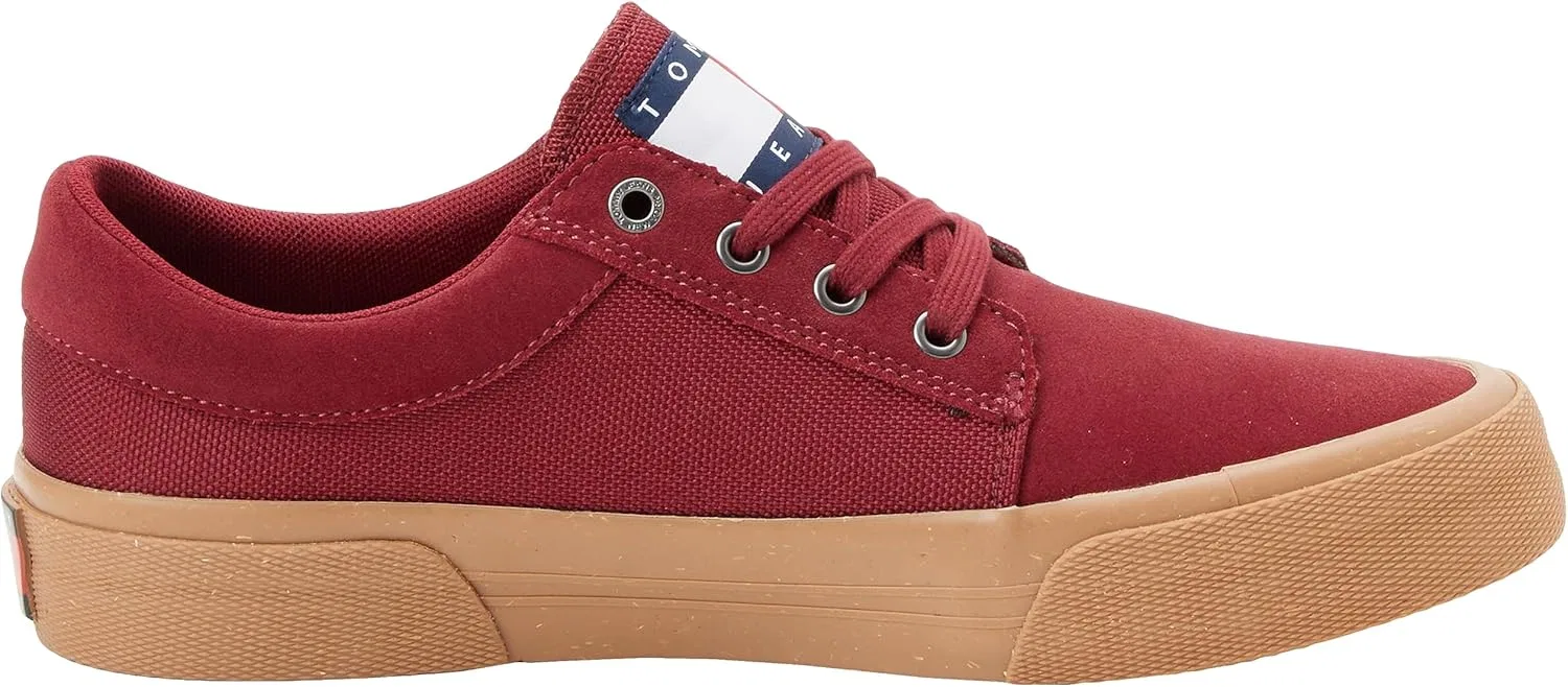 Мужские вулканизированные кроссовки Tommy Jeans TJM Vulc. Skate Derby, Red — фото 4